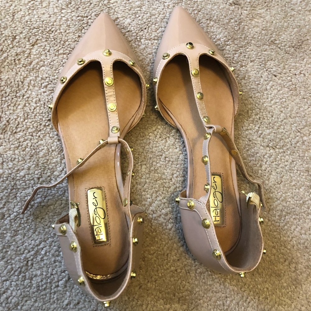 Brand new Valentino-like Halogen flats sz 6.5